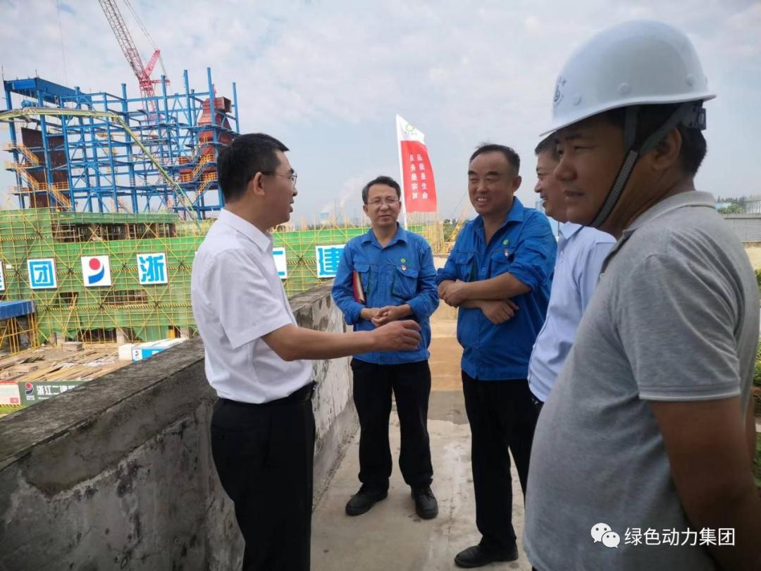 人生就是博集团党委书记、董事长乔德卫到武汉公司开展下层联系点调研