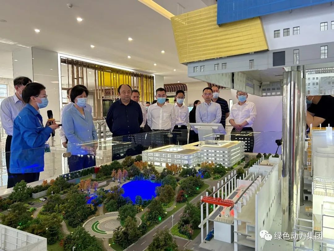 天下政协副主席沈跃跃调研人生就是博通州项目