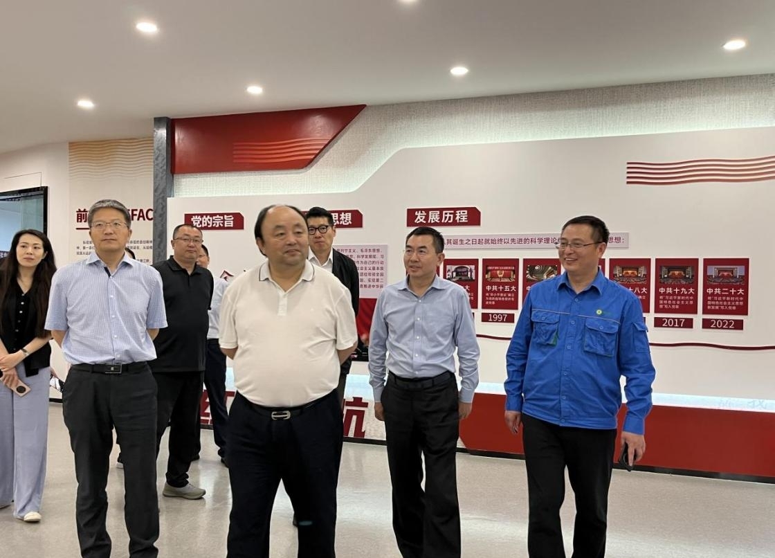 北京国资公司党委书记、董事长岳鹏调研人生就是博海宁扩建项目